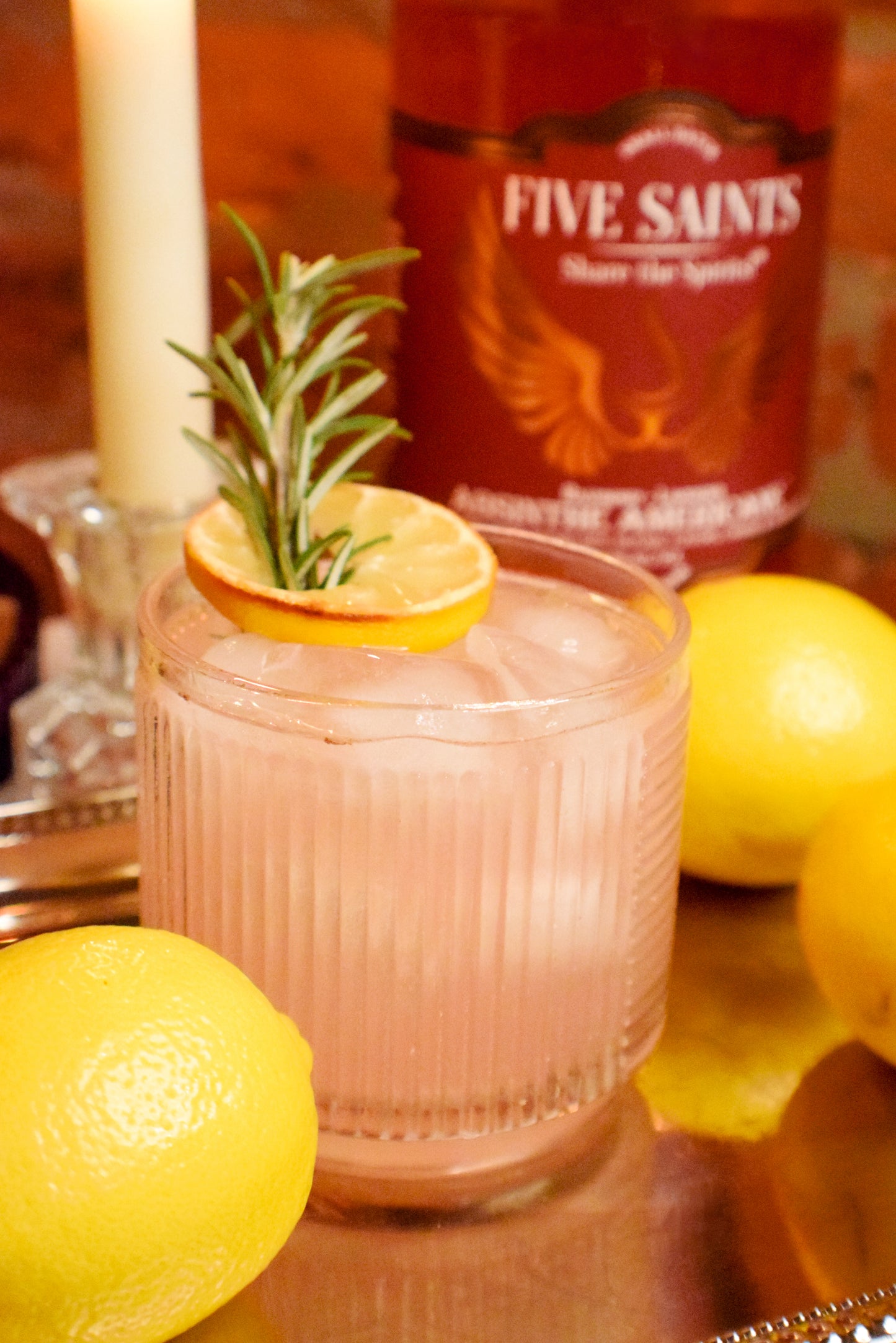 Five Saints Raspberry-Lavender Absinthe