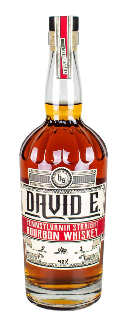 Hidden Still David E. Red Pa Straight Bourbon