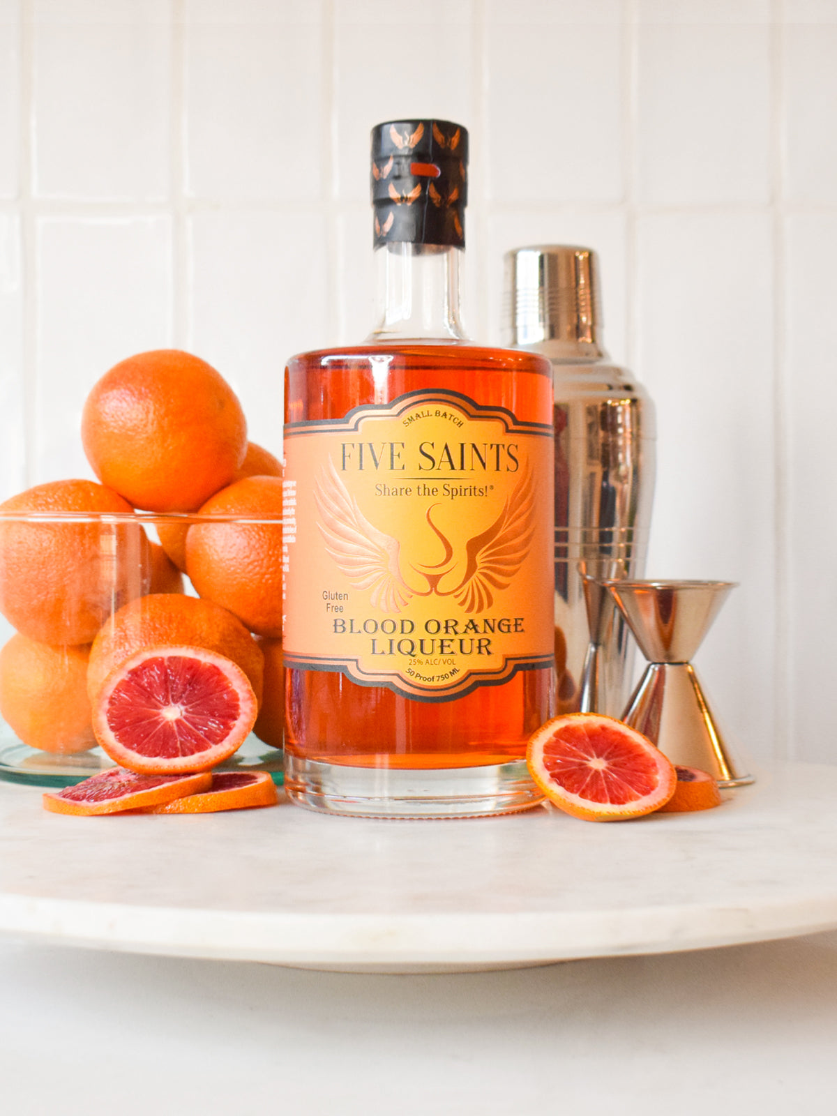 Five Saints Blood Orange Liqueur