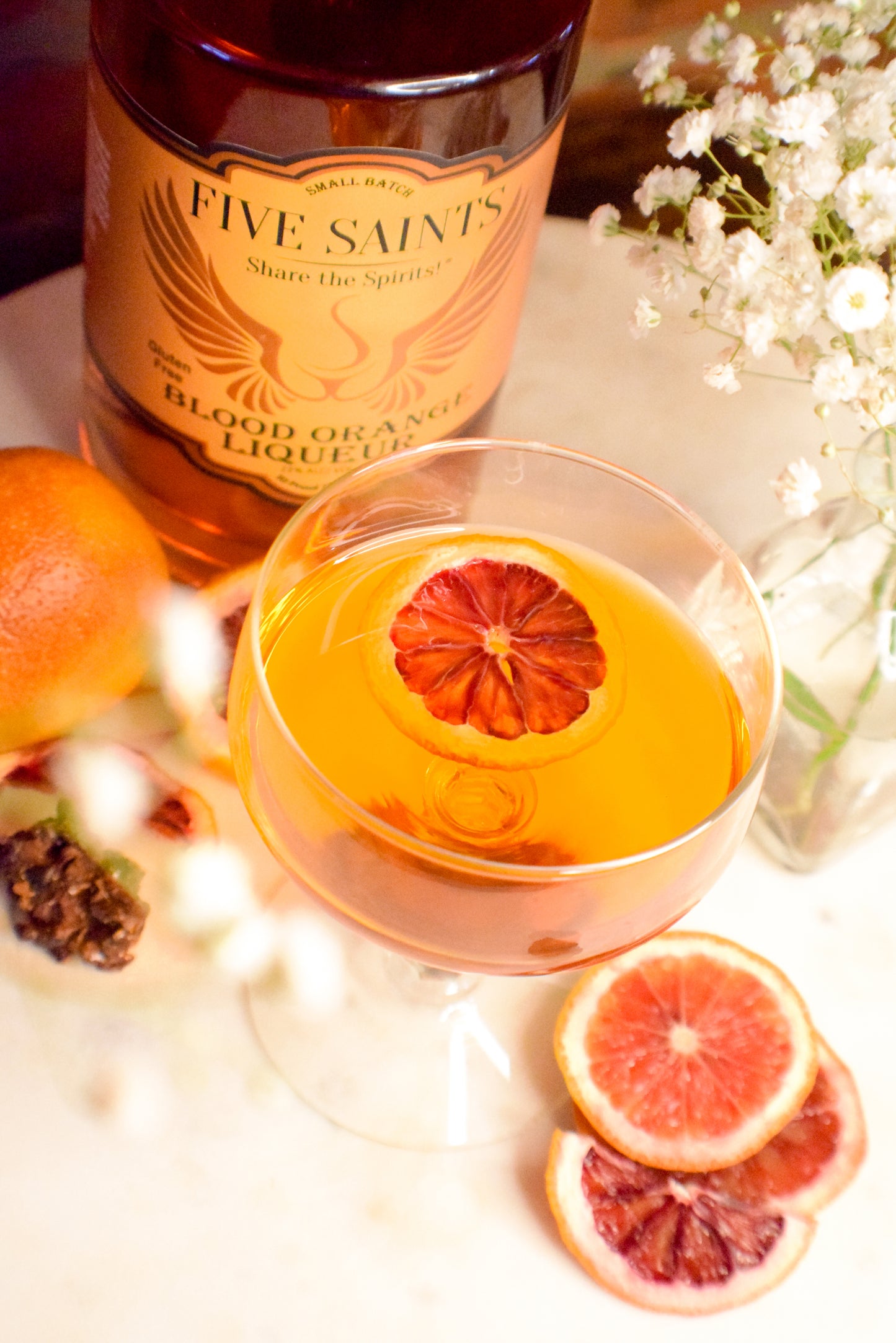 Five Saints Blood Orange Liqueur