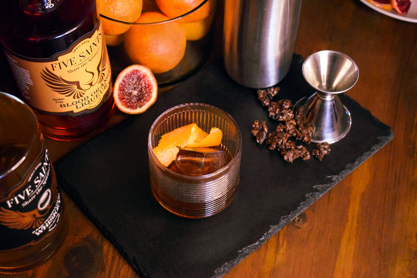 Five Saints Blood Orange Liqueur
