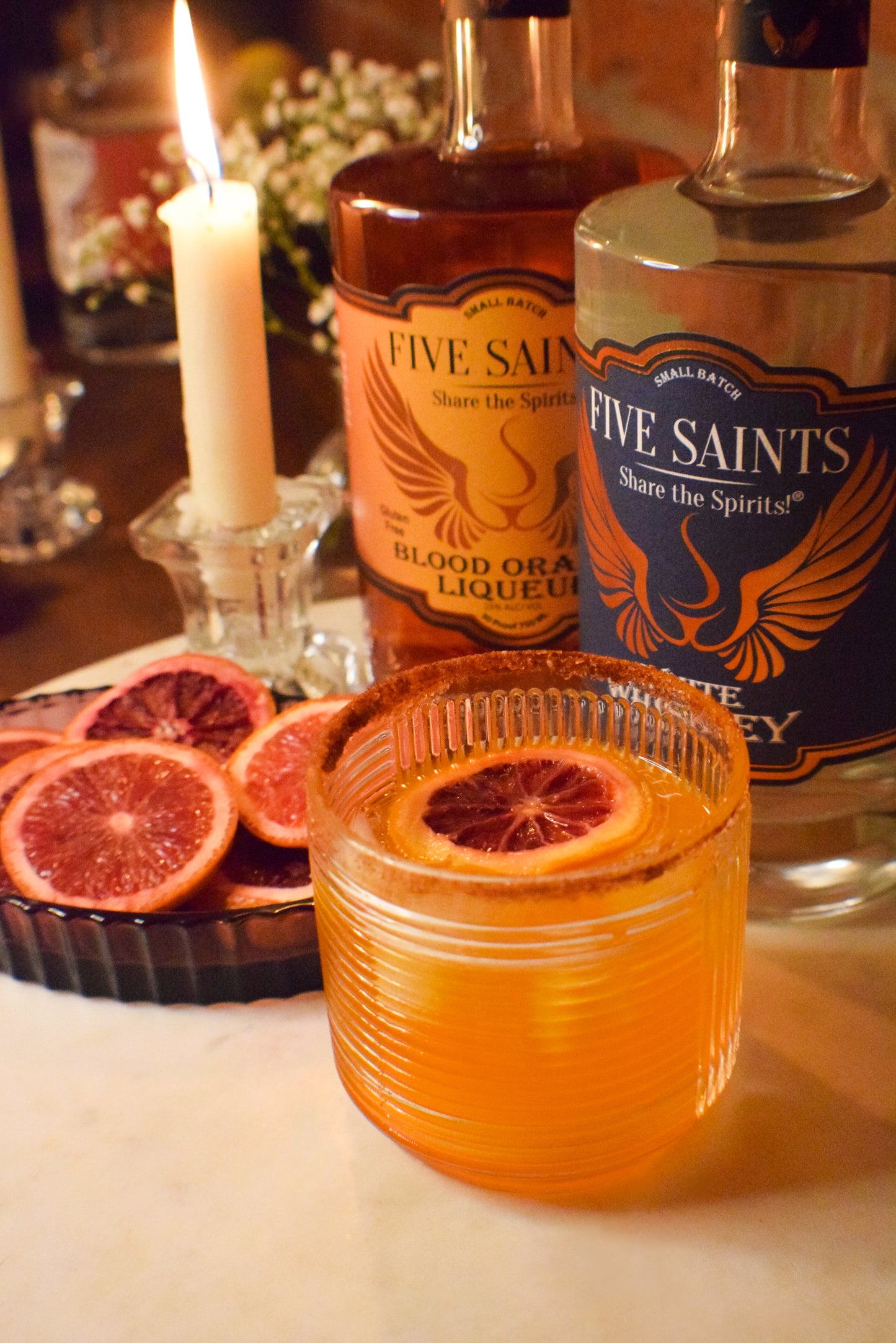 Five Saints Blood Orange Liqueur