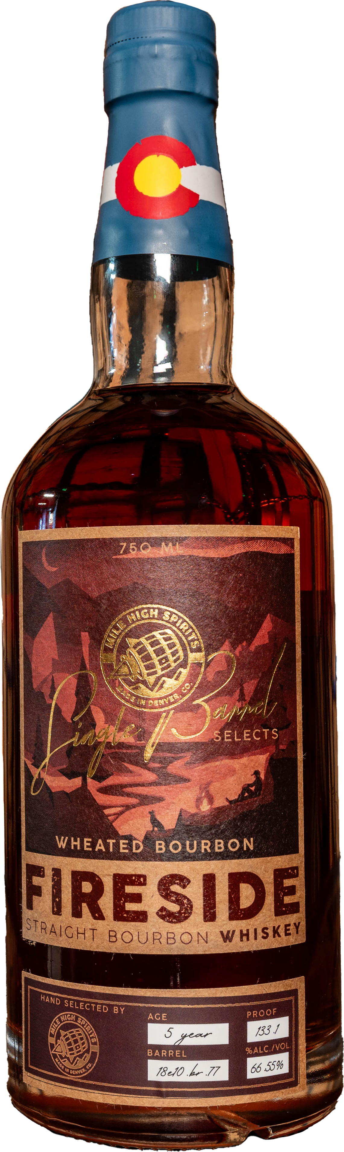 Fireside 5 year Wheated Bourbon Cask Strength