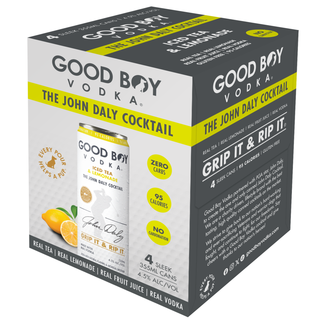 The John Daly Cocktail - Iced Tea & Lemonade 4pk