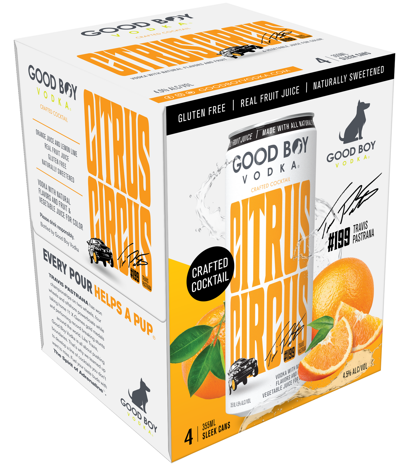 Good Boy Vodka - Citrus Circus 4pk