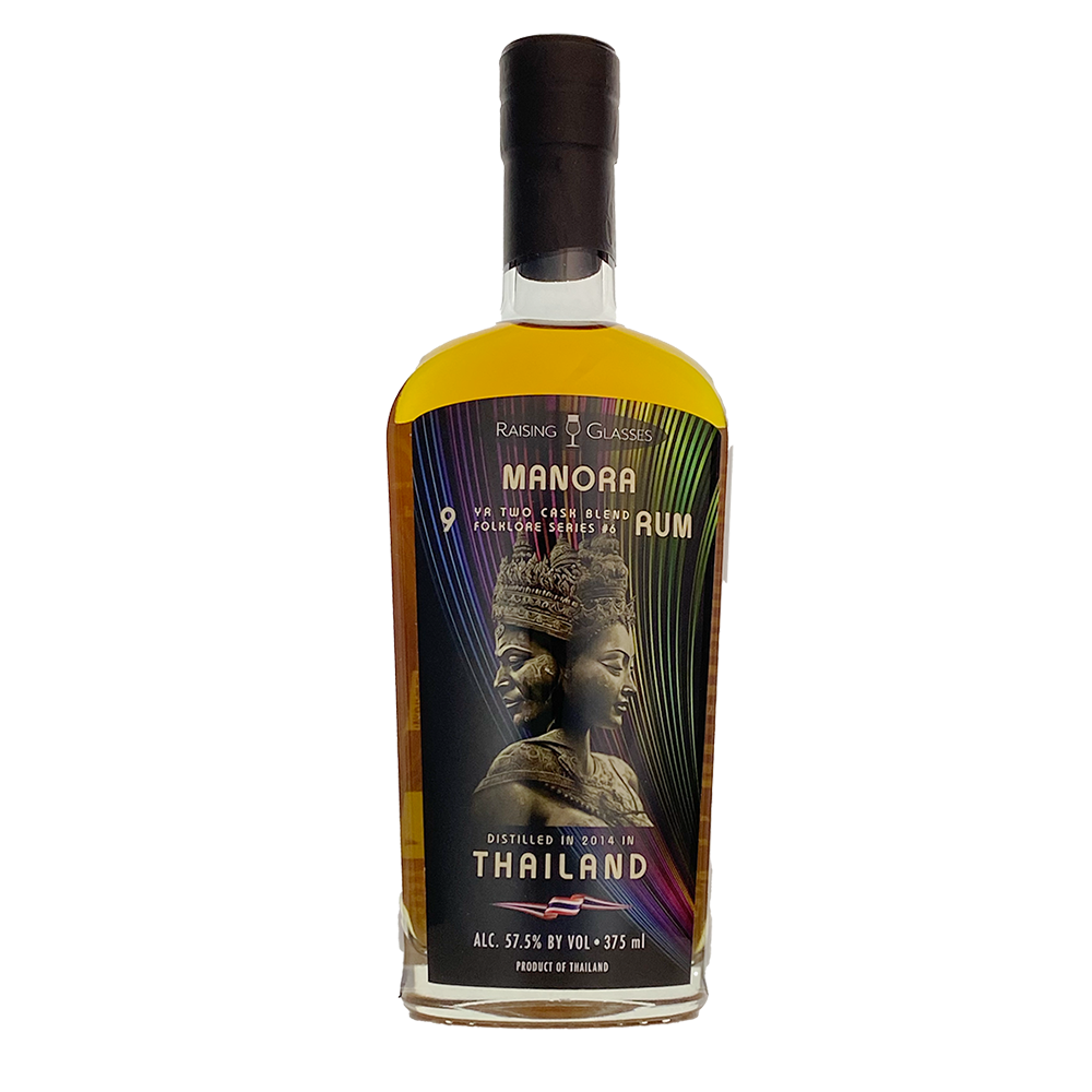 Manora 9yr Blend of 2 Thai Rum Casks - Raising Glasses