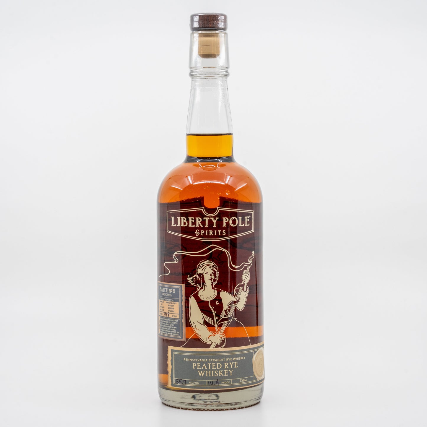 Straight Peated Rye Whiskey - Barrel Proof Batch #6