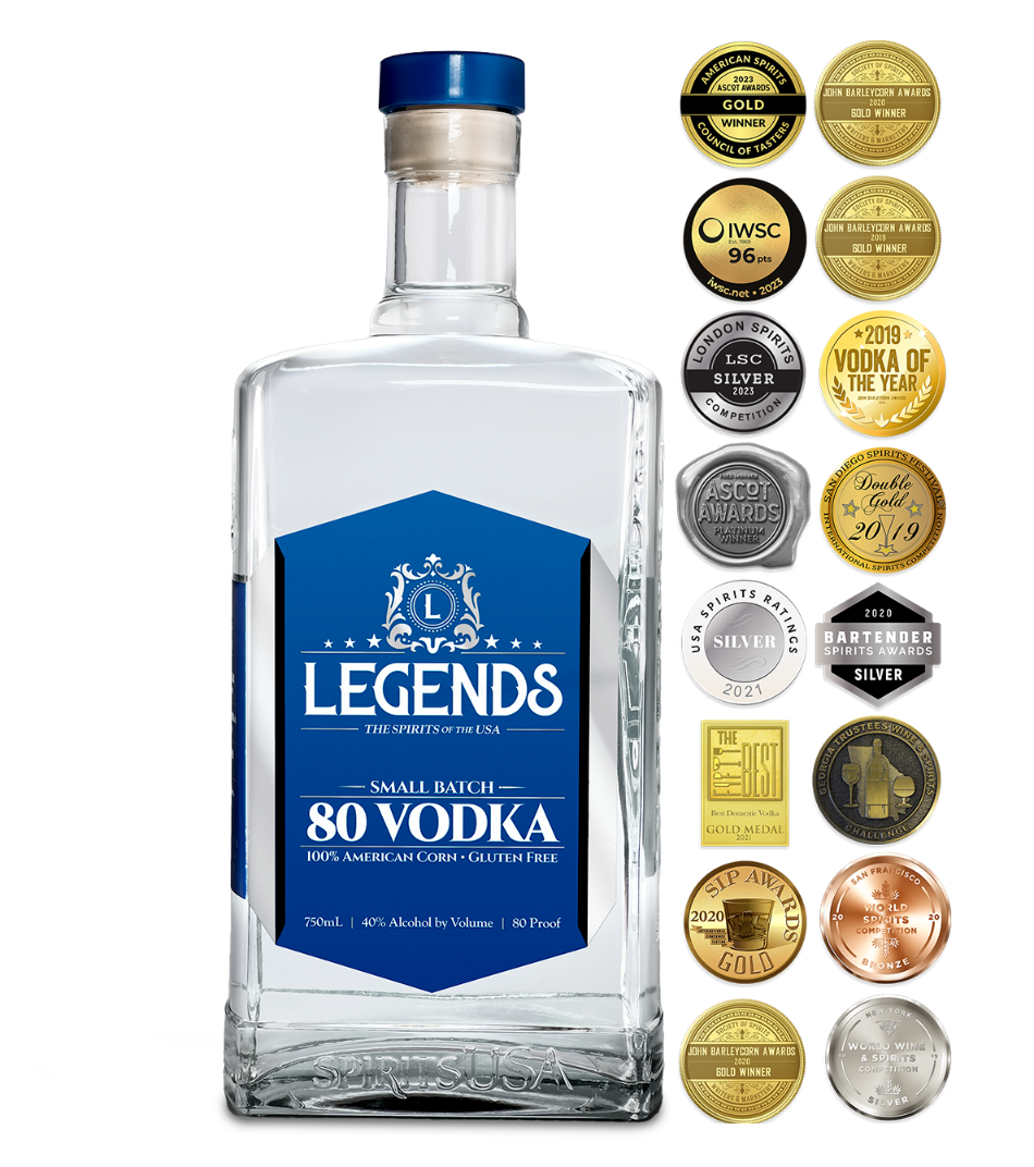 Legends Vodka - Presale