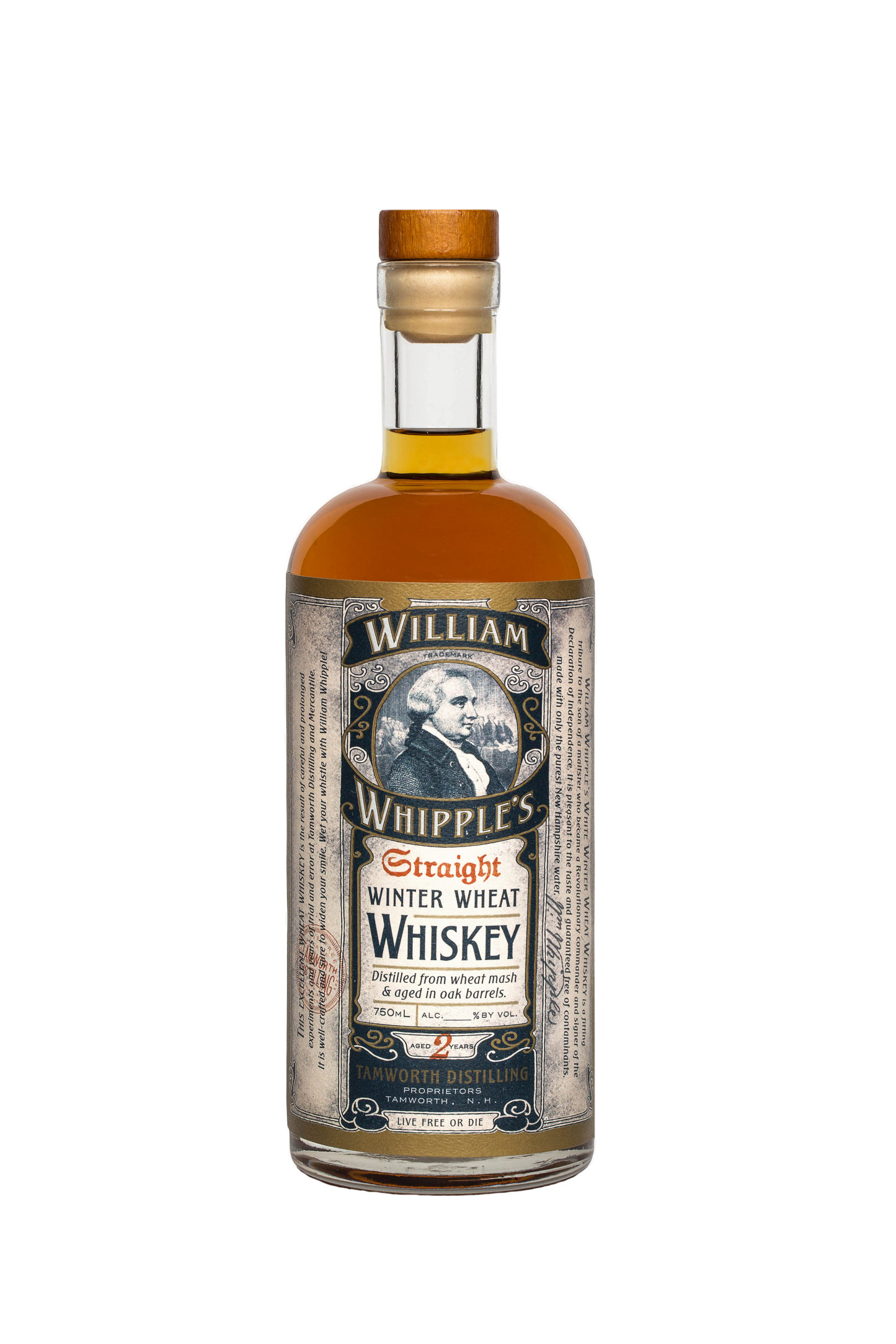 Tamworth Distilling William Whipple's Winter Wheat Whiskey