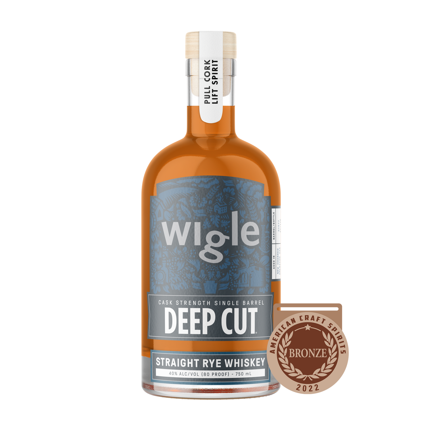 Wigle Deep Cut Cask Strength Single Barrel Straight Rye