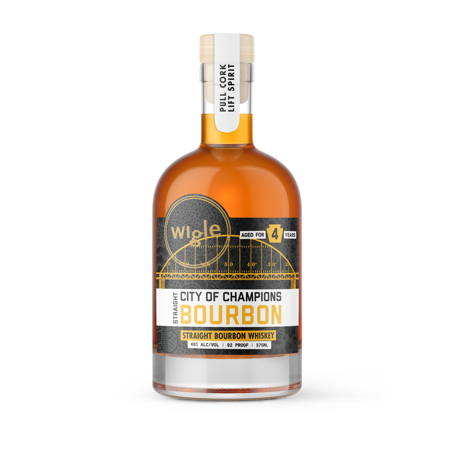 Wigle City of Champions Straight Bourbon - 375 ml