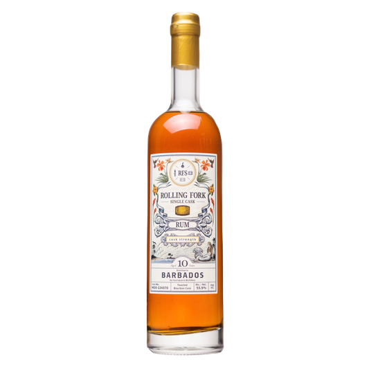 10-Year Single-Cask Rum Distilled in Barbados