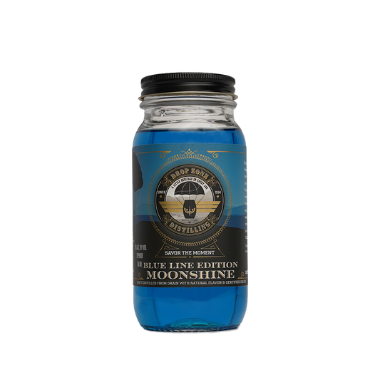 Drop Zone - Thin Blue Line Blue Raspberry Moonshine