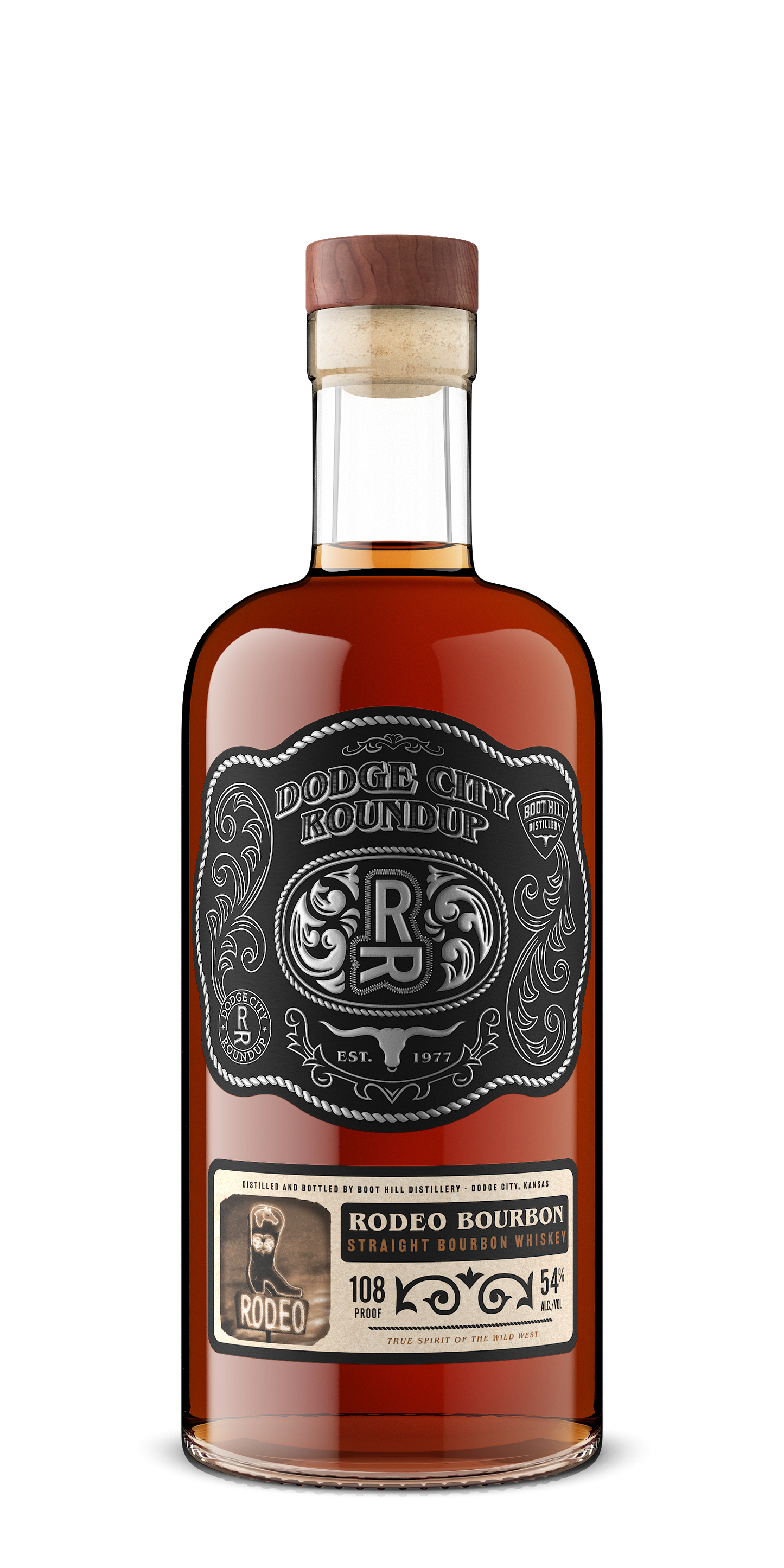 Boot Hill Roundup Rodeo Bourbon