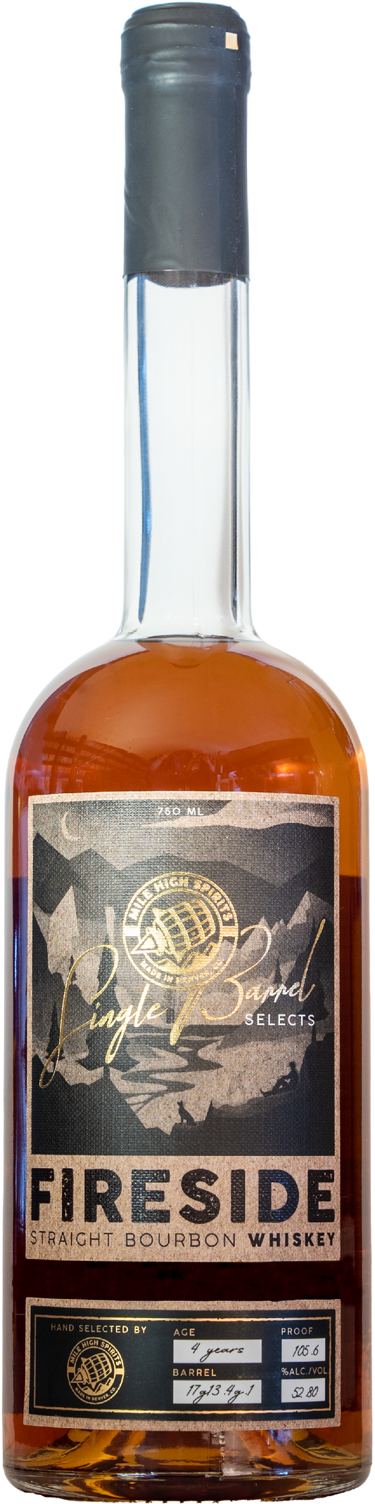 Fireside Single Barrel Bourbon 105.6 Proof