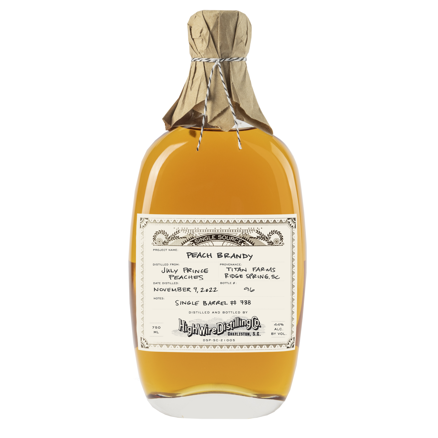 Peach Brandy Barrel 738