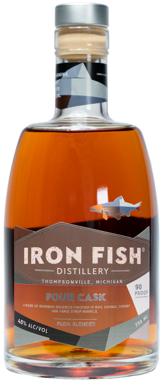 Iron Fish Four Cask Whiskey - A Blend of Bourbon Whiskies