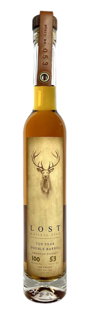 Lost Whiskey Club 10 year Double Barrel American Whiskey