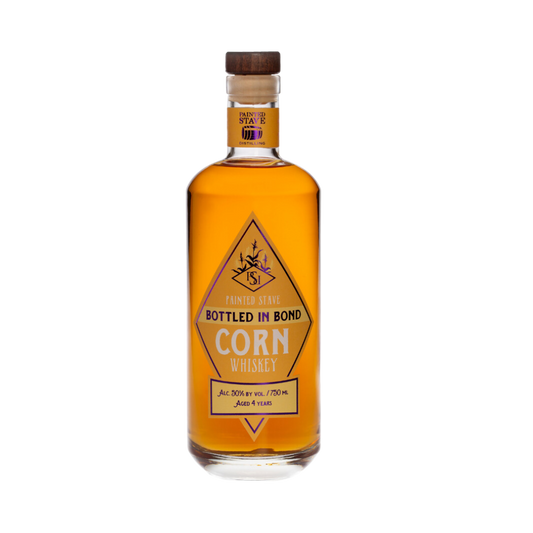 Painted Stave Bottled in Bond Corn Whiskey
