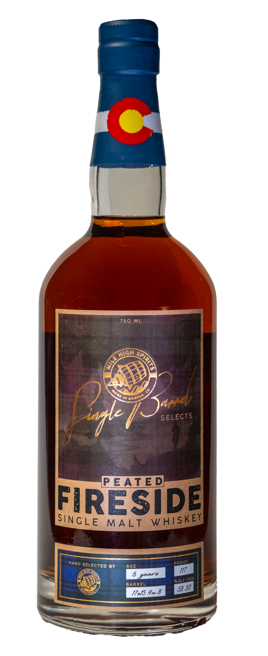 Fireside Peated Single Malt Whiskey