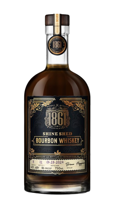 1861 Distillery  Shine Shed Bourbon